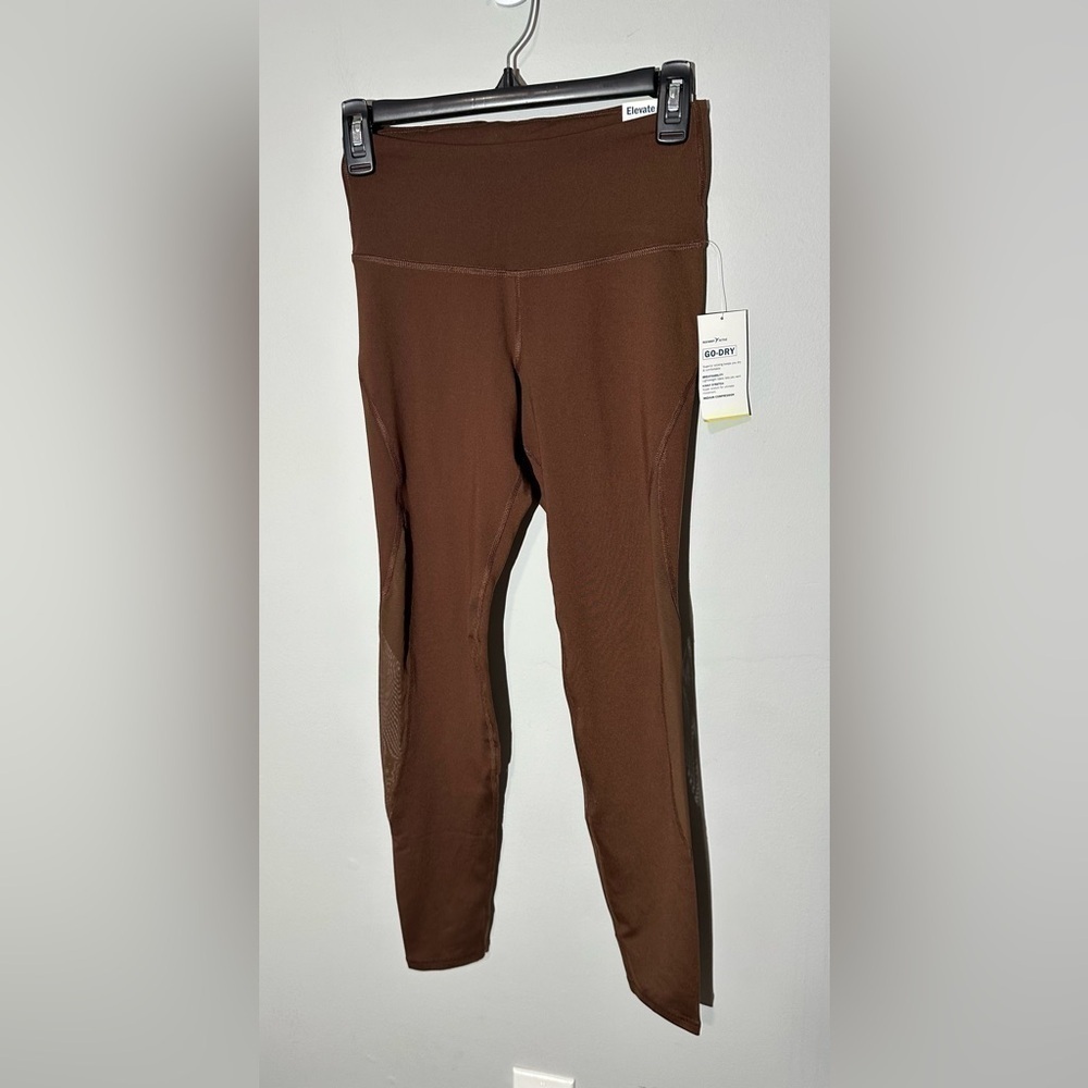 Old Navy High-Waisted Elevate Mesh-Trim Compression Size Large - Picture 7 of 14